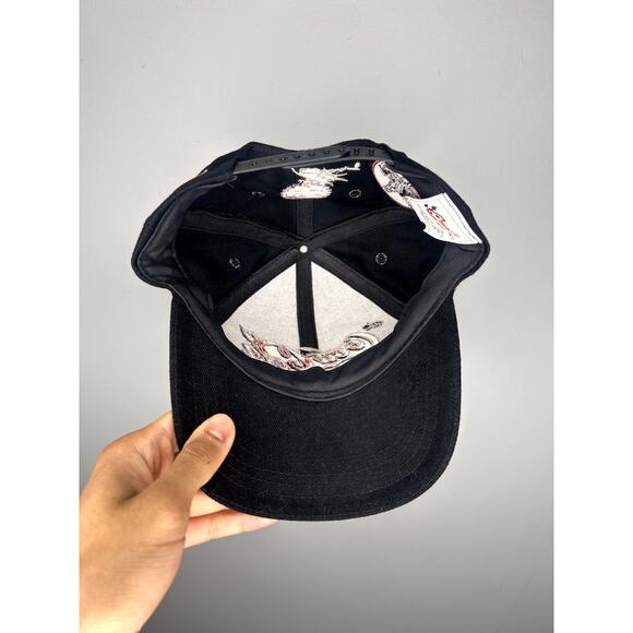 Vintage 90s Coca Cola Racing Family Nascar Snapback Hat - Picture 7 of 8